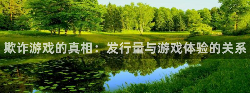 bg大游官网登录注册失败怎么办：欺诈游戏的真相：发行量与游戏体验的关系
