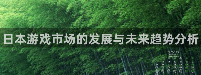 bg大游官网平台代理开号流程：日本游戏市场的发展与未来趋势分析